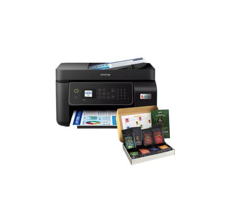 MFP "ecoTANK" farebné atramentové EPSON L5310, sieť, ADF, Wi-Fi, Ethernet, FAX (C11CJ65412)