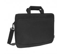 Taška na notebook 17", Monte, čierna z polyestéru, Defender (26065)
