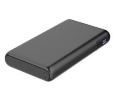 Platinet PMPB30DL301B Powerbanka 30000 mAh 100W Power Delivery, 2xUSB-C, 1xUSB-A, černá (PLAPMPB30DL301B)