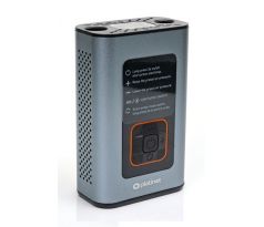 Platinet PTC22 SET 3v1 Powerbanka 4000 mAh, digitálny vreckový kompresor 10 BAR, LED svietidlo, strieborný (PLAPTC22)