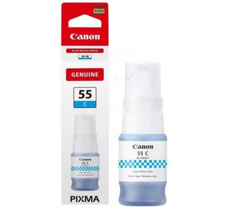 atramentová náplň CANON GI-55C cyan MAXIFY GX1050/GX2050 (3000 str.) (6289C001)