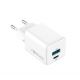 nabíjačka Forever TC-08-20AC, GaN PD QC charger, 1x USB-C 1x USB, 20W, biela (GSM187239)