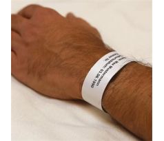 identifikačný náramok pre pacientov v rolke BROTHER 279mm x 25mm, (1.000 ks) - SOLUTIONS (BWEAB279PW)