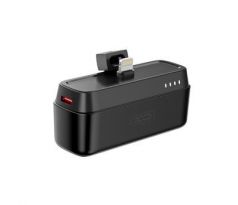 XO power bank mini PR244 20W 5000 mAh with Lightning connector black (GSM183405)