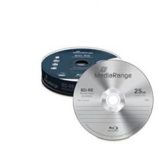 BD-RE SL MEDIARANGE 25GB 2X printable 10 cake (MR501)
