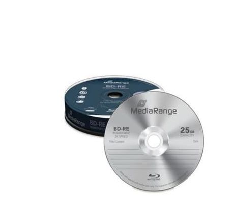 BD-RE SL MEDIARANGE 25GB 2X printable 10 cake (MR501)