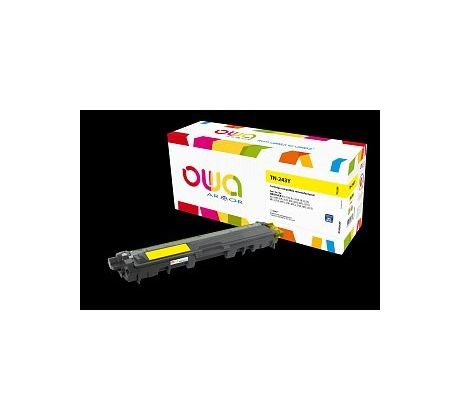 alt. toner OWA ARMOR pre BROTHER TN-243 Yellow HL-L3210/L3270,DCP-L3510/L3550,MFC-L3730/L3770 (1000 str.) (K18600OW)