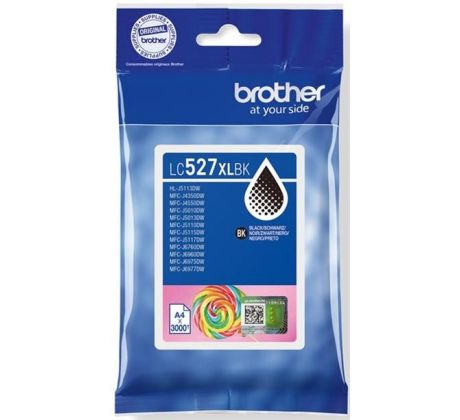 kazeta BROTHER LC-527XL Black MFC-J5010DW/J5110DW/J6975DW/J6977DW (3000 str.) (LC527XLBK)