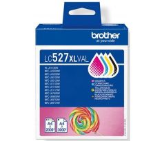 kazeta BROTHER LC-527XL BK/C/M/Y MFC-J5010DW/J5110DW/J6975DW/J6977DW (1x3000+3x2000 str.) (LC527XLVAL)