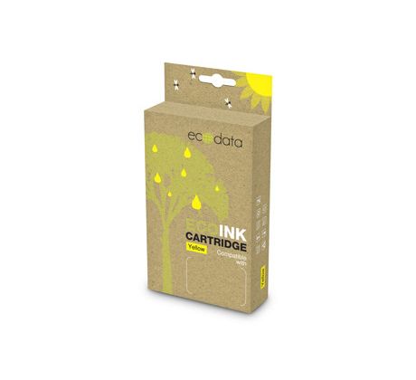 alt. kazeta Ecodata pre HP 4S6W4NE Yellow/Žltá No.937, (800 str.) (ECO-4S6W4NE)