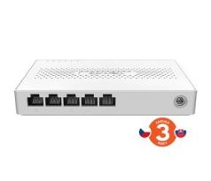 Tenda SM105  5-port Multi-Gigabit 2.5G Ethernet Switch, 100/1000/2500 Mbps, Desktop (75012015)