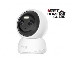 iGET HOMEGUARD HGWIP222 - vnitřní IP kamera s dvojí optikou, 2K rozlišení, Dual - lens, LED, noční vidění, zvuk, (75020568)