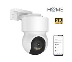 iGET HOME CS8 White - bezdrátová otočná venkovní IP 2K kamera (75020822)