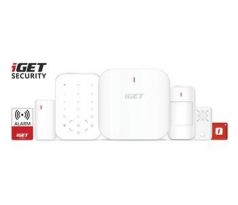 iGET SECURITY M6-4G Premium - Inteligentní zabezpečovací systém 4G LTE/Wi-Fi/Ethernet/GSM, set (75020770)