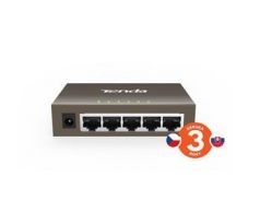 Tenda TEG1005D 5-Port Gigabit Ethernet Switch, 10/100/1000Mbps, Kov, Fanless (75011011)