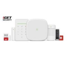 iGET SECURITY M5-4G Premium - Inteligentní zabezpečovací systém 4G LTE/WiFi/Ethernet/GSM, set (75020652)