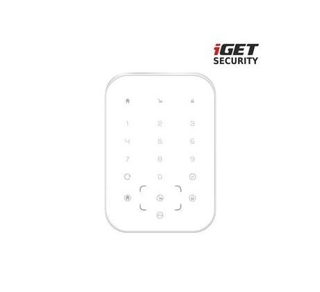 iGET SECURITY MP13 - Bezdrátová klávesnice s RFID čtečkou pro alarm iGET SECURITY M6-4G (75020713)