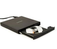 External USB DVD drive, black (DVD-USB-04)