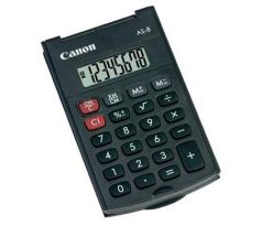vrecková kalkulačka CANON AS-8, 8 miest, batérie (4598B001)