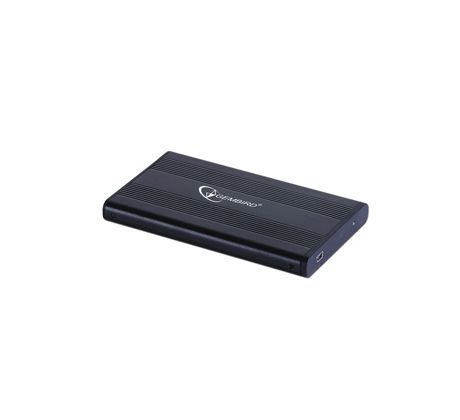 Externý obal pre 2,5'' SATA HDD, USB 2.0, čierny, GEMBIRD (EE2-U2S-5)
