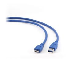 USB3.0 AM to Micro BM cable, 6ft (CCP-mUSB3-AMBM-6)