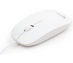 myš GEMBIRD optická, biela, 1200 DPI, USB (MUS-103-W)