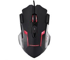 Myš Modecom VOLCANO MC-GMX BLACK optická USB káblová (M-MC-0GMX-100)