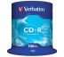 CD-R VERBATIM DTL 700MB 52X 100ks/cake*Extra protection *biely povrch (43411)