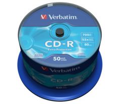 CD-R VERBATIM DTL 700MB 52X 50ks/cake (43351)