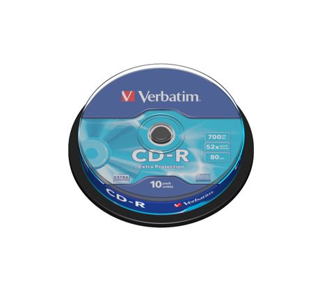 CD-R VERBATIM DTL 700MB 52X 10ks/cake (43437)