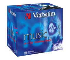 CD-R VERBATIM DTL+ AUDIO 80MIN 10ks/bal. (43365)