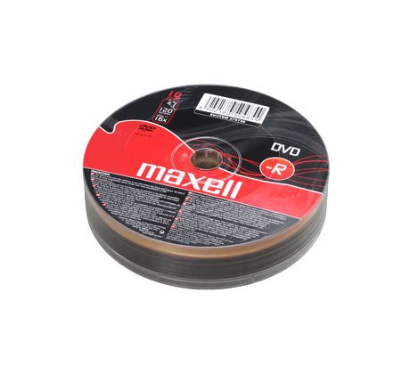 DVD-R MAXELL 4,7GB 16X 10ks/spindel (275730.30.TW)