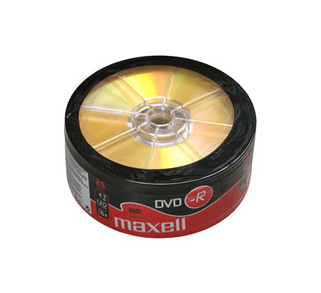 DVD-R MAXELL 4,7GB 16X 25ks/spindel (275731.30.TW)