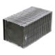 Single CD case – clear cover and base with black tray assembled 100pcs (CD1-B/100)