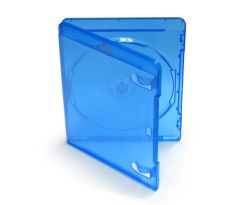 Obal BD-R Blu-ray disk modrý rozmer 149 x 128 x 12 mm (BR1-CU)