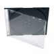 Slim CD case - - clear cover and black base 200 (SC1-B/100uud)