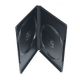 Double DVD case -black with full sleeve 14mm (DVDS-B/10)