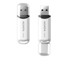 USB kľúč ADATA Classic Series C906 16GB USB 2.0 snap-on cap design, biely (AC906-16G-RWH)