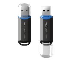 USB kľúč ADATA Classic Series C906 32GB USB 2.0 snap-on cap design, čierny (AC906-32G-RBK)