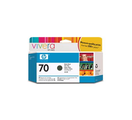 KAZETA HP C9448A No. 70, 130ml, matte black cartridge with Vivera Ink. (C9448A)