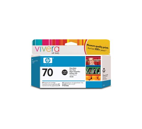 KAZETA HP C9449A No. 70, 130ml, photo black cartridge with Vivera Ink. (C9449A)