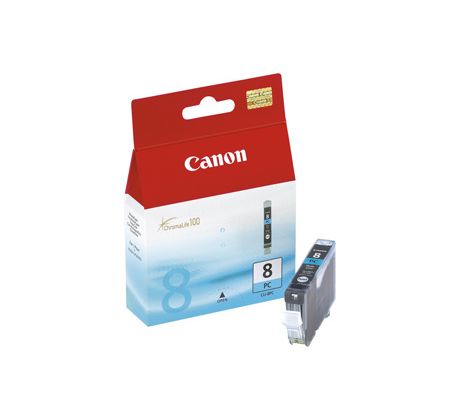 kazeta CANON CLI-8PC photo cyan Pixma iP6600D/6700D, MP970, Pro9000 (450 str.) (0624B001)