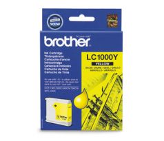 kazeta BROTHER LC-1000 Yellow DCP-330C/540CN (400 str.) (LC1000Y)