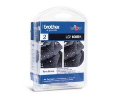 kazeta BROTHER LC-1100 Black 2ks MFC-6490CW/DCP-6690CW (2x 450 str.) (LC1100BKBP2)