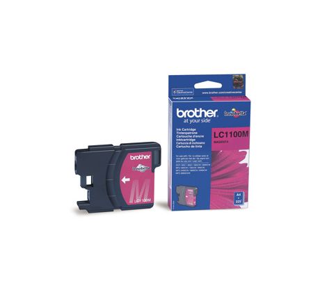 kazeta BROTHER LC-1100 Magenta MFC-6490CW/DCP-6690CW (325 str.) (LC1100M)