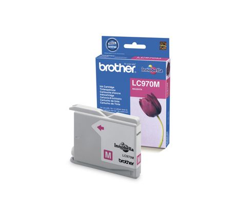 kazeta BROTHER LC-970 Magenta DCP-135C/150C, MFC-235C/260C (300 str.) (LC970M)