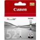 kazeta CANON CLI-521BK black MP 540/620/630/980, iP 3600/4600 (460 str.) (2933B001)