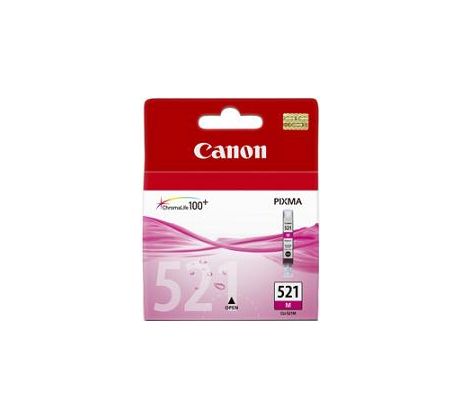 kazeta CANON CLI-521M magenta MP 540/620/630/980, iP 3600/4600 (460 str.) (2935B001)