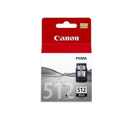 kazeta CANON PG-512BK black MP240/250/260/270/490, iP 2700 (401 str.) (2969B001)