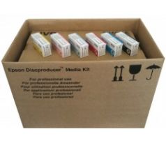 CD mediakit Epson Discproducer PP-50/PP-100 (900ks CD-R VO +1 sada náplní PJICx) (5115078)